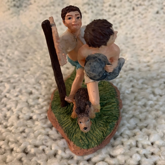 Norman Rockwell No Swimming figurine. - Picture 3 of 5